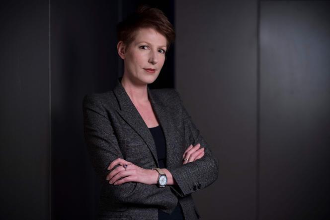 La journaliste Natacha Polony, à Paris, le 8 décembre 2021. - JULIEN DE ROSA/AFP