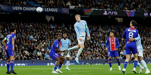 EN DIRECT, Manchester City-PSG : Erling Haaland inscrit un doublé et relance les Cityzens face aux Parisiens en Ligue des champions