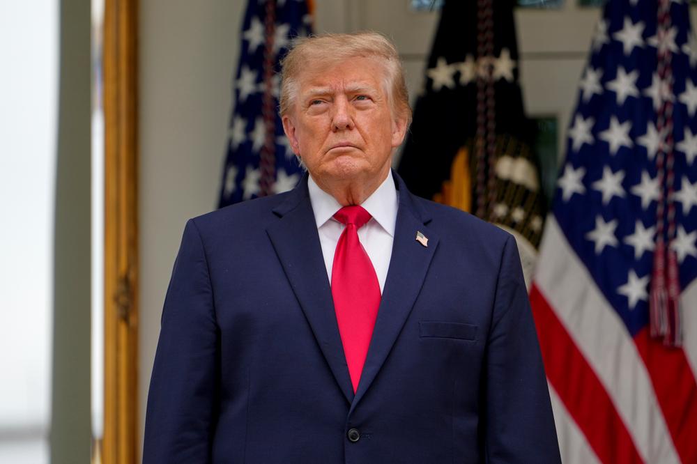 Le président américain, Donald Trump, à Washington, le 15 septembre 2026. - JULIA DEMAREE NIKHINSON/AP