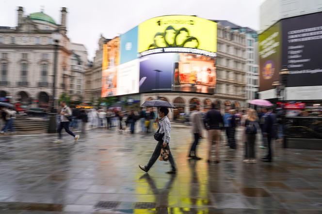 Le quartier de Piccadilly Circus, à Londres, le 11 juin 2026. - ALBERTO PEZZALI/AP PHOTO