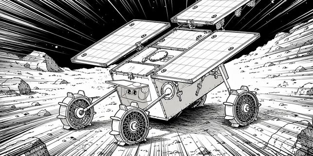 Idefix, le rover franco-allemand qui devrait rouler sur Phobos, l’une des lunes de Mars