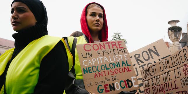 Image accompagnant « EN DIRECT, manifestations du 17 octobre : des cortèges se sont élancés dans plusieurs grandes villes de France ; des tensions à Paris,  ».