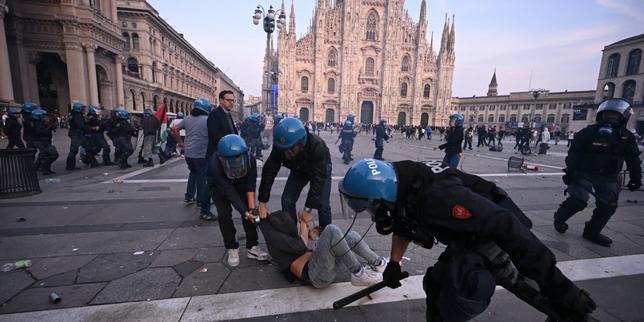 Italy to send 500 troops to Milan after clashes with protesters