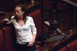 Giorgia Meloni, alors députée au Parlement italien, à Rome, le 8 mai 2006.