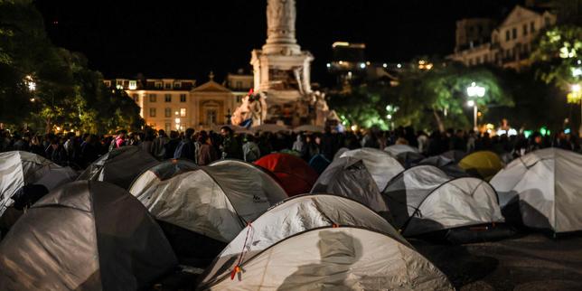 Portuguese police dismantle housing protest camps in Lisbon