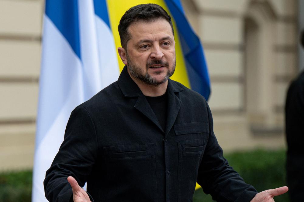 Volodymyr Zelensky, à Kiev, le 22 octobre 2026. - GENYA SAVILOV/AFP