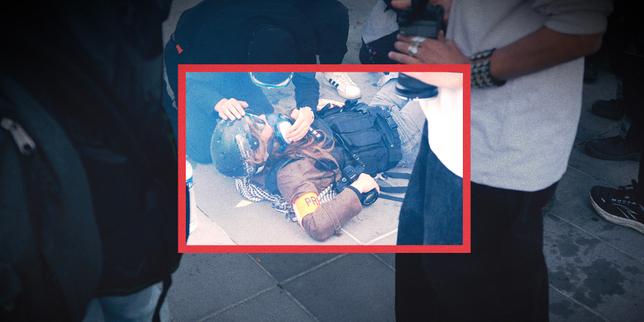 Blessée par une grenade le 17 octobre, une photojournaliste livre son témoignage au « Monde »