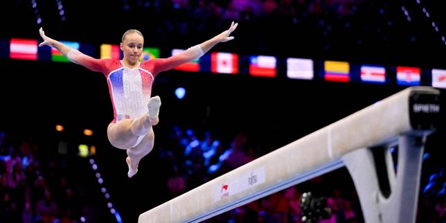 Aux Mondiaux de gymnastique, Elena Colas en quête d’une médaille pour confirmer ses débuts réussis chez les seniors