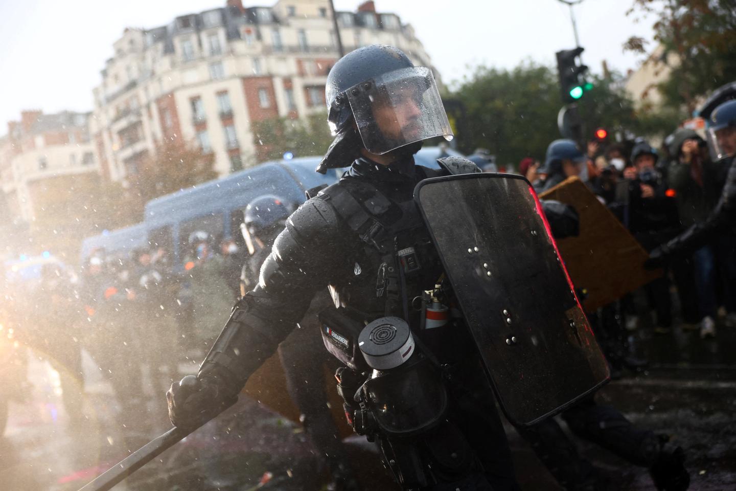 Police arrest 1,314 at French protests over cost of living