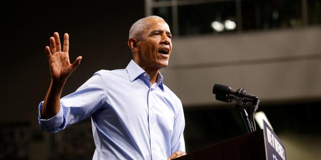 Obama, Demokratlar lehine kampanya yürütürken Trump'a yönelik sert eleştirilerde bulundu