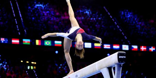 Elena Colas, pépite de la gymnastique française, au pied du podium mondial à la poutre