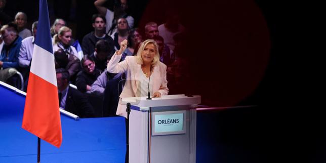 Marine Le Pen vows to restore 'rule of law' at presidential campaign kickoff