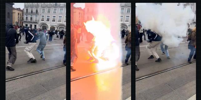 VIDEO Clermont-Ferrand : enquête sur la blessure à la main par une grenade de la police le 24 octobre