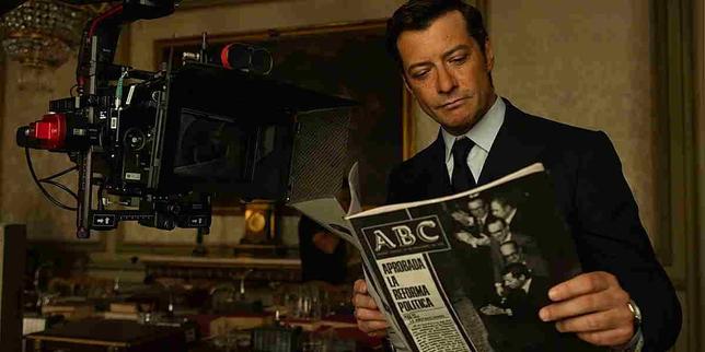 Alvaro Morte dans la série «&nbsp;Anatomia de un instante&nbsp;», écrite et réalisée par Alberto Rodriguez.