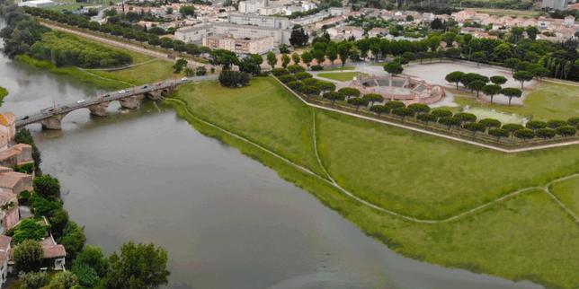 Après les inondations meurtrières de 2018, Trèbes, dans l’Aude, a redonné de l’espace à son fleuve pour se protéger des crues