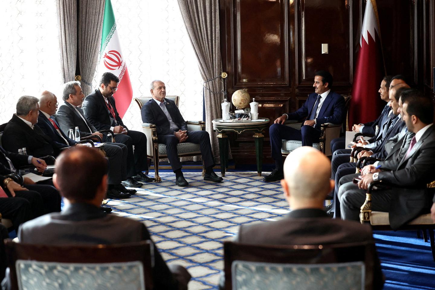 Iran’s leader warns U.S. and Israel against renewed attacks