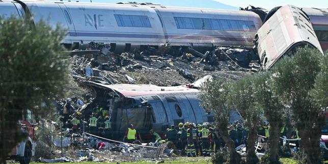 Train crash in central Spain kills at least 64, injures 80