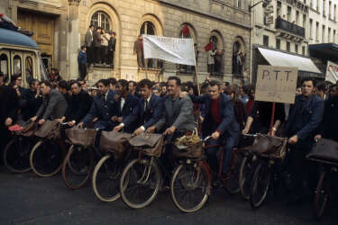 Manifestation parisienne du 29 mai 1968.