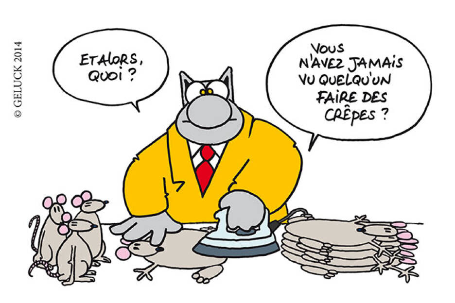 Bulles D Ete Le Chat Passe A Table De Philippe Geluck